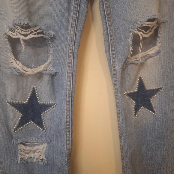 Sandro straight cut high-waisted jeans Size 34 sandro or 2 US - Picture 10 of 13